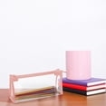 thumbnail image 4 of Lksixu Pencil Case Durable Pencil Pouch Transparent Triangular Pencil Case Stationery Storage Bag Student Large Capacity Zipper Storage Bag Stationery Organizer Travel Cosmetic Storage Bag, 4 of 8