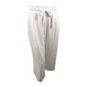 Tommy Hilfiger Women's Tie-Waist Pants (XXL, Ivory)
