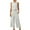 White, variant on Women's Lounge Sets Casual 2 Piece Outfits Sleeveless Crewneck Short Tops Slouchy Relaxed Tank Crop Top Lightweight Wide Leg Pants with Pockets Stylish Loungewear Beach Travel