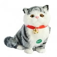 thumbnail image 3 of Gato de juguete realista para niños, regalo de San Valentín, adorable gato con cola articulada, regalo perfecto. Estilo C, 3 of 9