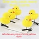 thumbnail image 4 of Venta de lindos y pequeños clips para el cabello de pato amarillo, gafas de sol con lazo en forma de corazón de melocotón, corona, sombrero, tocado de pollo amarillo, juguete para puesto de regalo, 4 of 6