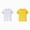01a-aa, variant on 2PC Summer Outfits for Girls Boys and Girls Plain Print Short Sleeve T-Shirt Soft Basic Tees Kids Tshirts Sizes 2-11