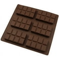 thumbnail image 4 of 6PCS Silicone Chocolate Molds with 8 Cavities Each – BPA-Free DIY Candy & Wax Melting Tools for Bars, Protein Snacks, Holiday Gifts, Non-Stick, Dishwasher/Oven Safe (6.9x6.7in) A, 4 of 9