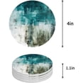 thumbnail image 1 of FMSHPON Style Vintage Watercolor Art Set of 8 Round Coaster for Drinks, Absorbent Ceramic Stone Coasters Cup Mat with Cork Base for Home Kitchen Room Coffee Table Bar Decor, 1 of 6