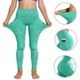 thumbnail image 2 of Bovxnpu Girls Leggings Summer Casual Athletic Pants Casual Girls Long Athletic with Pockets Pants, 2 of 9