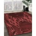 thumbnail image 2 of Ahgly Company Indoor Rectangle Patterned Chilli Pepper Red Area Rugs, 3' x 5', 2 of 6