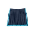 thumbnail image 4 of Swim 365 Women's Plus Size Chlorine-Resistant A-Line Two-Piece Skirtini Set, 4 of 6