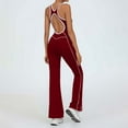 thumbnail image 3 of Women's High Waisted Activewear Jumpsuit - Stretchy Gym/Running/Yoga Romper for Athletic & Casual Wear, 3 of 8