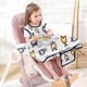 thumbnail image 4 of Baby Weaning Bibs anti-dirty Highchair Waterproof Sleeved Bib Set Stain Odor Resistance Play Smock Apron-shape1, 4 of 4
