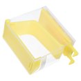 thumbnail image 1 of COOPHYA Distributeur de Rouleau de Coton Jaune avec Pression pour Distribuer et Fenêtre Transparente pour un Rangement Facile, 1 of 7
