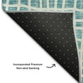 thumbnail image 7 of Dalyn Rugs Premium Machine Washable Mayfield AMF729 Teal 2'6" x 3'10" Rug, 7 of 7