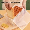 thumbnail image 4 of unbranded Transparente De Plástico Para Pan Y Pasteles Caja Para Almacenar Pan Fresco Y Organizar Cocina, 4 of 8