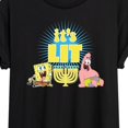 thumbnail image 3 of SpongeBob SquarePants - Its Lit Hanukkah - Juniors Ideal Flowy Muscle T-Shirt, 3 of 6