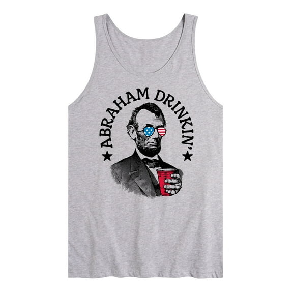 Instant Message - Abraham Drinkin - Men's Jersey Tank Top