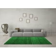 thumbnail image 3 of Ahgly Company Indoor Square Abstract Green Modern Area Rugs, 6' Square, 3 of 4
