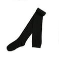 thumbnail image 2 of Monta High Calcetines Autumn Invierno Elasticidad Deslatamiento Apariencia de calcetín única Botas de calcetín Altas medias de muslo 1 par 80 cm Negro Inevent AP009046-01, 2 of 6