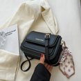 thumbnail image 4 of Bolso de mano de mujer, bolso de cuero, bolso de hombro, bolso de moda, bolso retro, negro, 4 of 5
