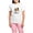 With Pink Camo Pant, variant on CafePress - Papillon Lover Women's Light Pajamas - Women's Short Sleeve Print T-Shirt and Pants Light Cotton Pajama Set