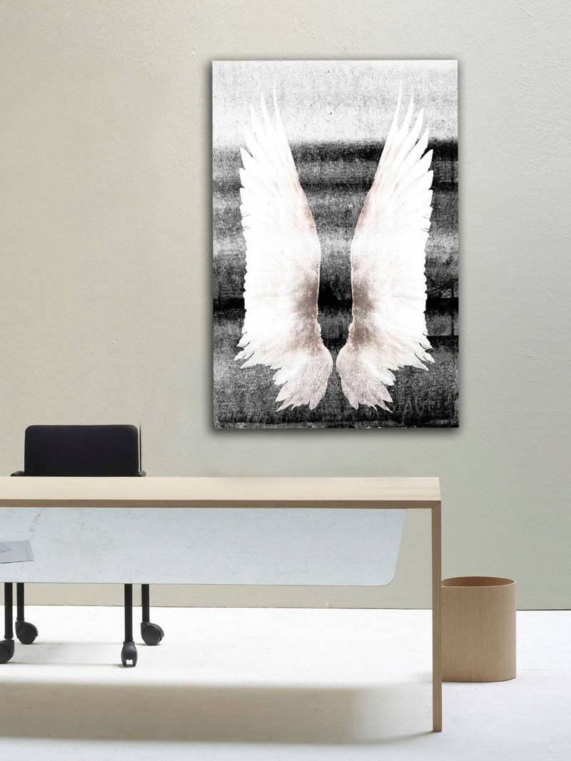Marmont Hill "Love Canvas" Painting Print on Wrapped Canvas