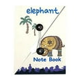 thumbnail image 1 of GUOOL Journal Cartoon for Women Gift Collection Home Travel Notebook Schedule Book Elephant, 1 of 9