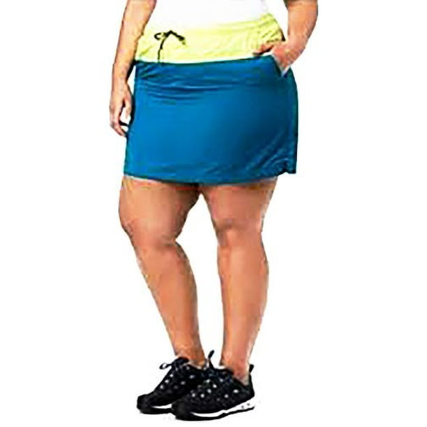 Columbia Women'S Plus Size Sandy River Skort Neon Light 1X - Walmart.com