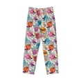 thumbnail image 4 of Xecao Skulls and Roses Men's Straight Lounge Pajama Pants: The Ultimate in Comfortable Sleepwear, 4 of 9