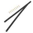 thumbnail image 2 of Miangastore 1 Pair 30cm Handbag Strap PU Leather Handbag Handle Accessory and Rivets, 2 of 8