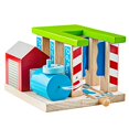 thumbnail image 1 of Lavadora de trenes de madera Bigjigs Rail - Compatible con otras marcas importantes de rieles de madera Bigjigs Rail 0691621092507, 1 of 1