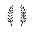 thumbnail image 4 of Woodware Craft Collection Woodware Clear Singles Anya Leaf, 4 of 4