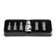 thumbnail image 1 of Juego de 7 Puntas de Destornillador de 1/2" y 3/8" (10 mm) para Destornilladores Estriados Torx Hexagonales RIBE L30 mm S2 0414 (2024), 1 of 8