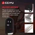 thumbnail image 6 of CCIYU 2 X Flip Key Fob Uncut Blade (SHELL CASE) 4 Buttons Replacement for fits 14-18 for Jeep for Cherokee / 14-18 for Dodge for Ram 1500 2500, 3500 4500 (GQ4-54T) with FCC: GQ4-54T /68159656AG, 6 of 6