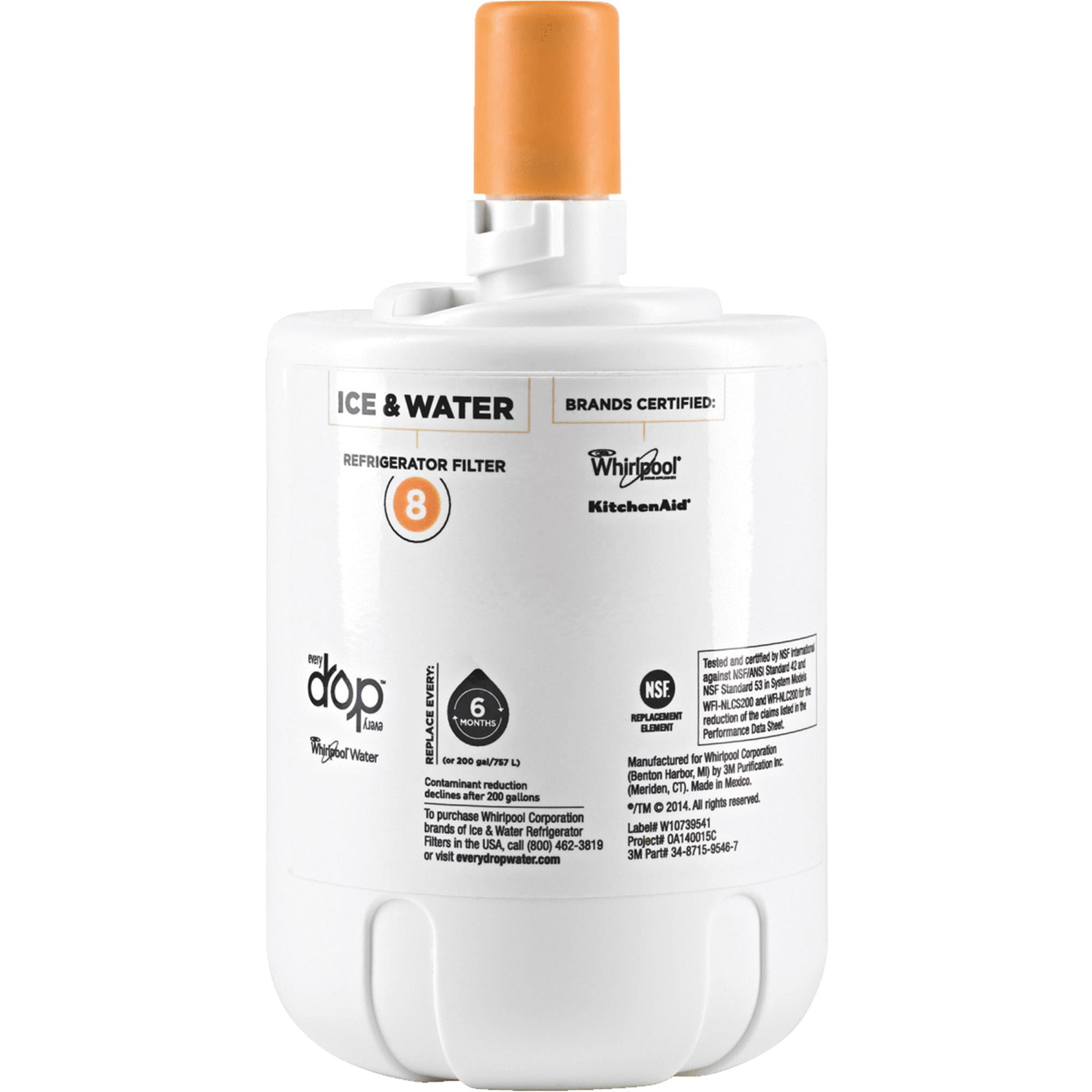 Small Kitchen Appliances Every Drop Filter 8 Whirlpool every drop ice