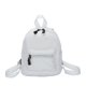 thumbnail image 1 of Mochila de lana de color sólido para mujer Otoño Invierno Mini mochila femenina estilo preppy, 1 of 7