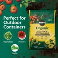 thumbnail image 2 of Organic Outdoor Potting Mix - Plant Soil for Outdoor Container Plants, Contains Quick-Release Natural Fertilizer, OMRI Listed, 16 qt., 2 of 3