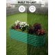 thumbnail image 4 of QinaQin Paquete de 2 camas elevadas para jardín exterior, jardineras profundas de fácil armado sin herramientas, ideales para plantas y huertos en patio o terraza, 4 of 7