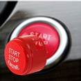 thumbnail image 3 of Cubierta del interruptor del botón pulsador del motor de arranque y parada para BMW F01 F02 F10 F11 rojo 40 Uds, 3 of 7