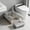 Gray590, variant on Stainless Steel High Sided Cat Litter Box With Step Platform And Scoop, Odor Control Large Capacity Easy Clean Pet Toilet For Small Cats Durable Anti Leak Design