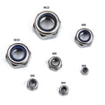 thumbnail image 1 of Ensemble de 170 Pcs Écrous de Verrouillage en Acier Inoxydable M3 M4 M5 M6 M8 M10 M12 Kit d'Insertion en Nylon, 1 of 8