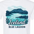 thumbnail image 4 of Inktastic Iceland Blue Lagoon Scenic Landscape T-Shirt, 4 of 5