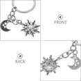 thumbnail image 2 of Shisuyan Moon And Sun Metal Keychain For Friend Keyring For Keys Bags Phones Purse Handbag Backpack Charm Car Ring Keyring Key Holder Jewelry, 2 of 8