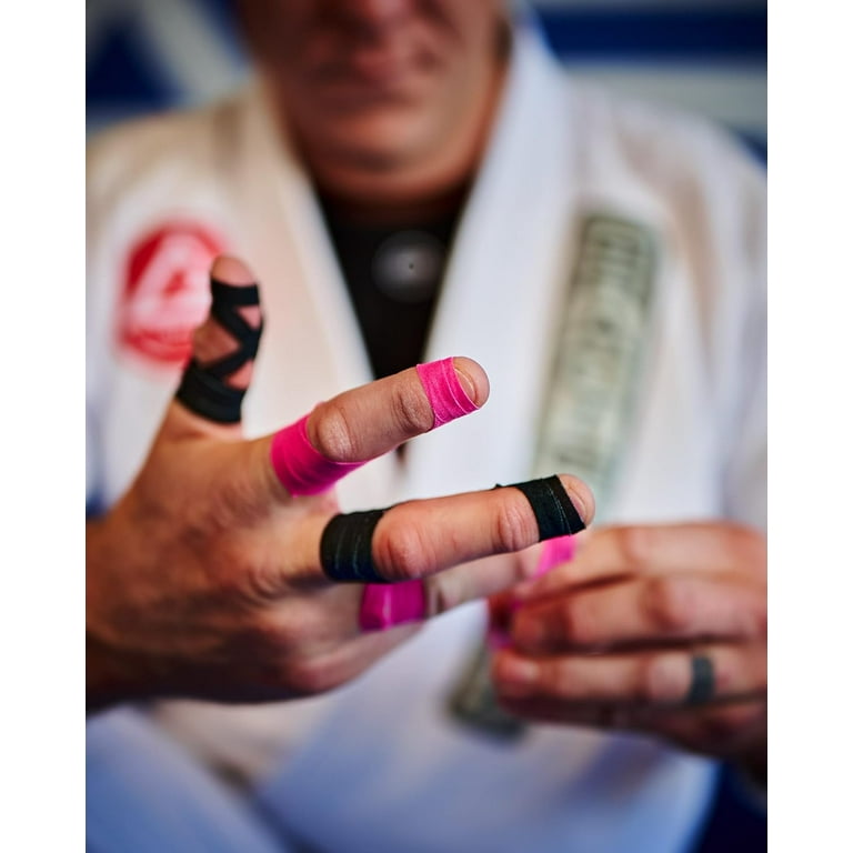 Jiu Jitsu Finger Tape, 8-Rolls, Pink, White, Orange, Nude
