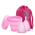 thumbnail image 2 of Menstrual Cups Medical Silicone Menstrual Cup Sterilizer Feminine Hygiene Menstrual Cup, 2 of 5