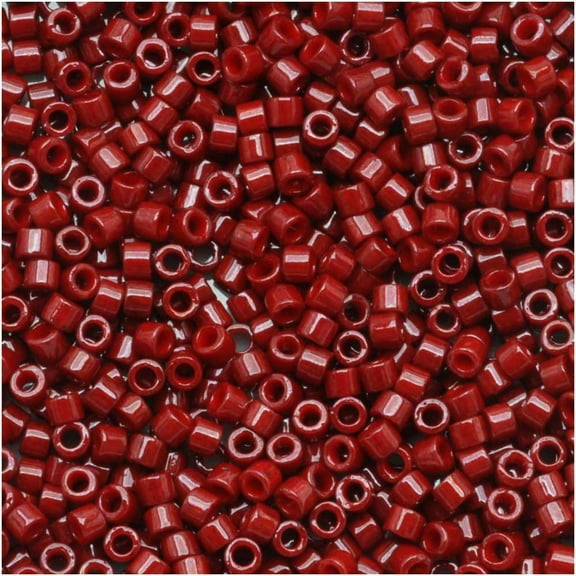 Miyuki Delica Seed Bead 11/0 Dyed Op Cranberry 654 7.2G