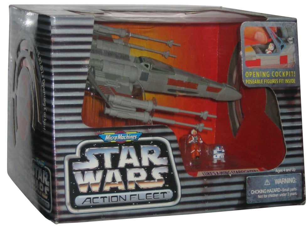 Star Wars Micro Machines Action Fleet Galoob XWing Fighter Toy Figure