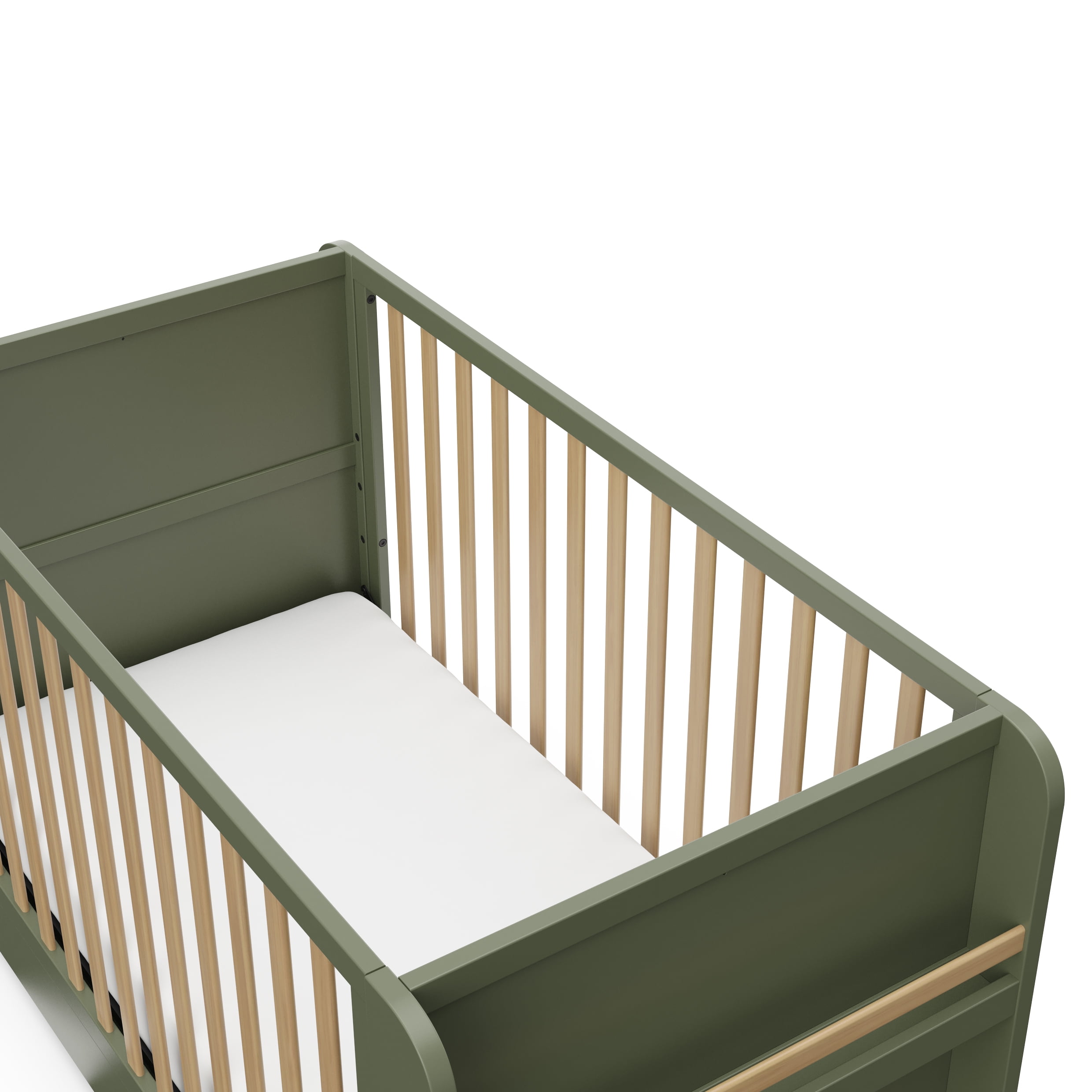 Graco Read-with-Me 4-in-1 Convertible Crib with Drawer