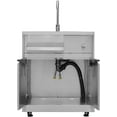 thumbnail image 4 of 32" Professional Outdoor Kitchen Sink Cabinet in Stainless Steel, 4 of 5