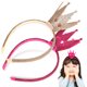 thumbnail image 2 of 2 diademas de corona para niñas pequeñas, accesorios para el cabello para fiestas., 2 of 7