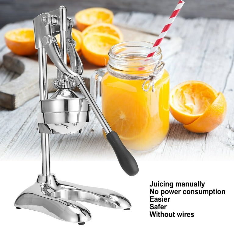 Zinc Alloy Manual Juicer Orange Juicer Stainless Steel Color Fruit