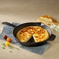 thumbnail image 5 of Lava Enameled Cast Iron Skillet Frying Pan with Pour Spouts - 11 Inch Round Black, 5 of 6