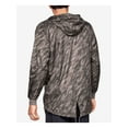 thumbnail image 2 of Under Armour Mens Camo-print Windbreaker Jacket, Green, Large, 2 of 4